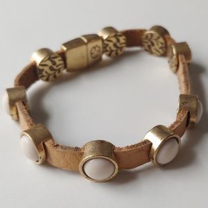 Women's Lucky Brand Leather Jewelry Bracelet Cuff